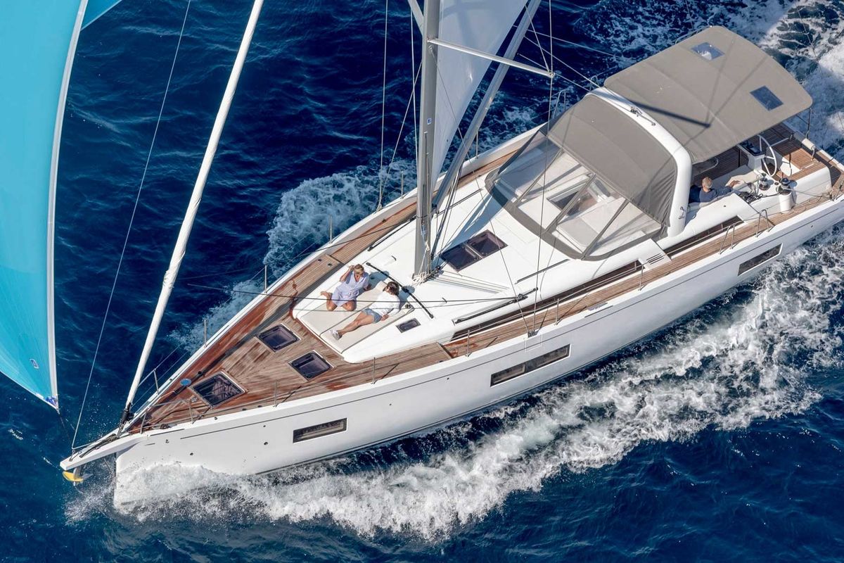 beneteau, oceanis yacht 54, sailboat, sailing